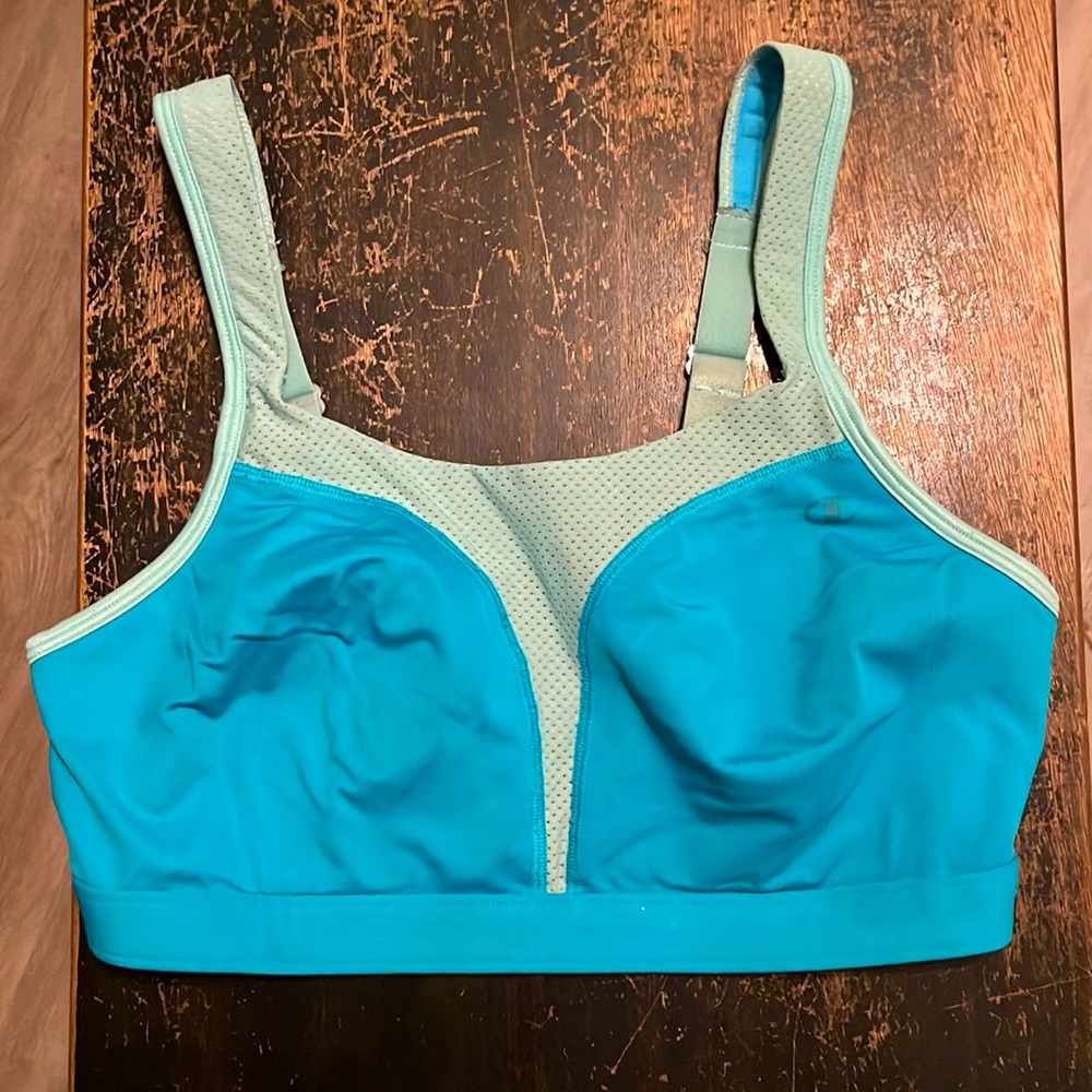 Champion double dry full support aqua sports bra. Size 36D.